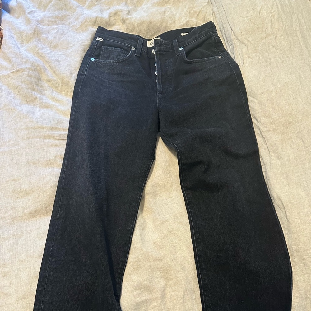 Citizens Of Humanity Black Ankle & Cropped Jeans